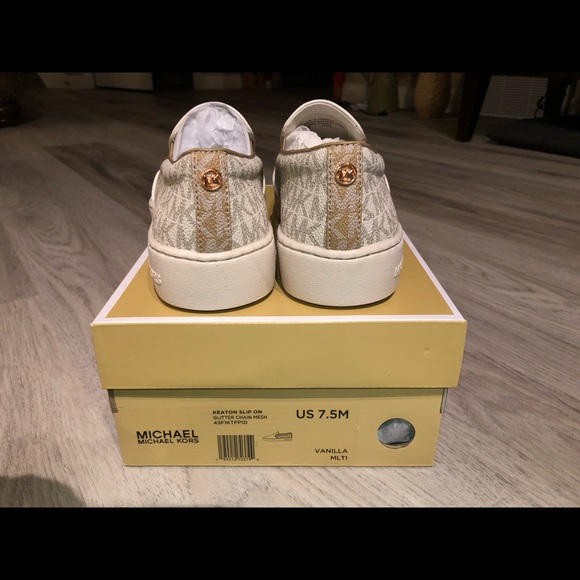 Brand New Michael Kors Rhinestone Embezzled Slip-Ons (NWT, 7.5W) - Picture 5 of 6